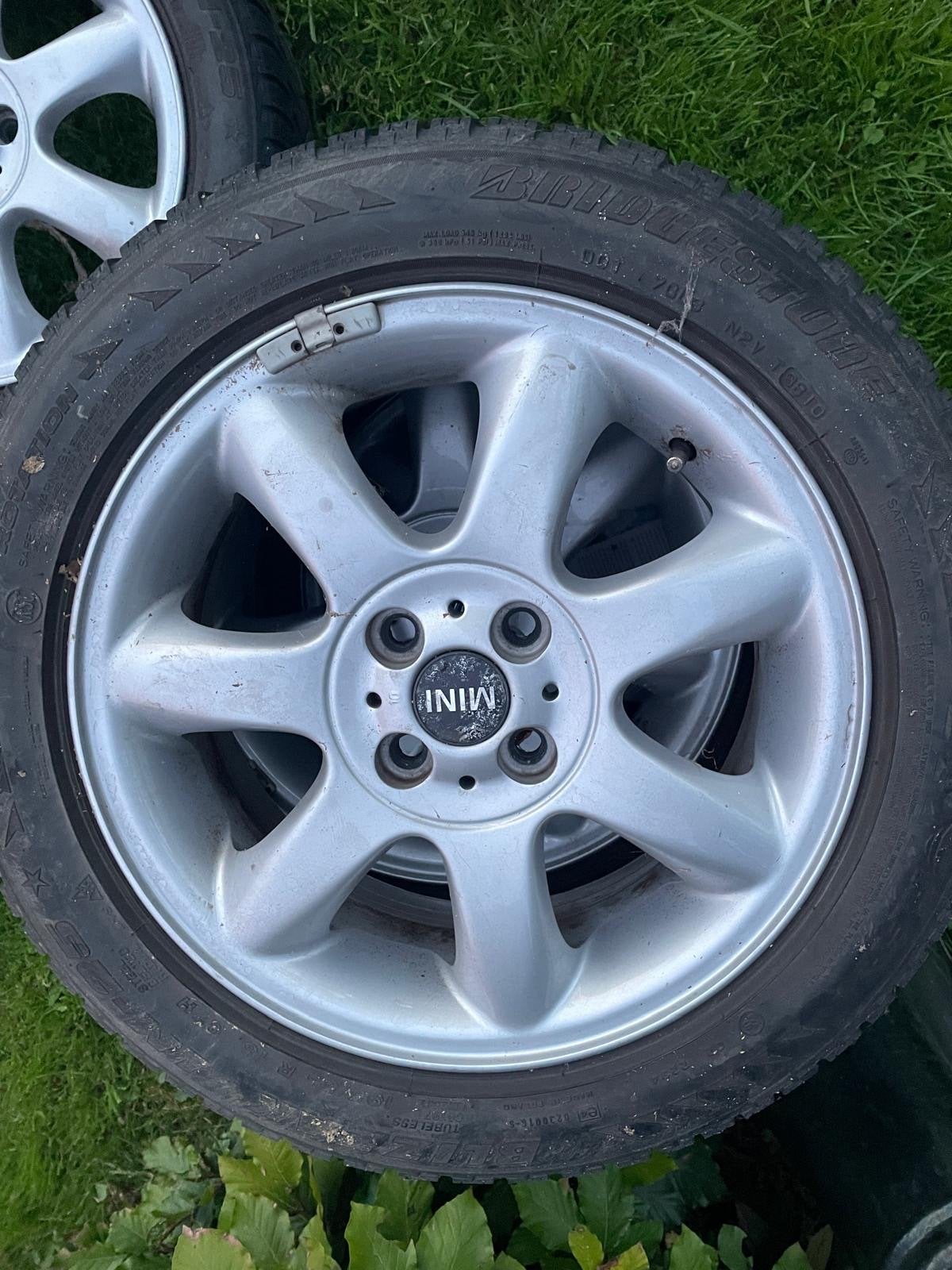 Velgen met Winterbanden voor Mini, Ophalen, Gebruikt, 16 inch, Winterbanden