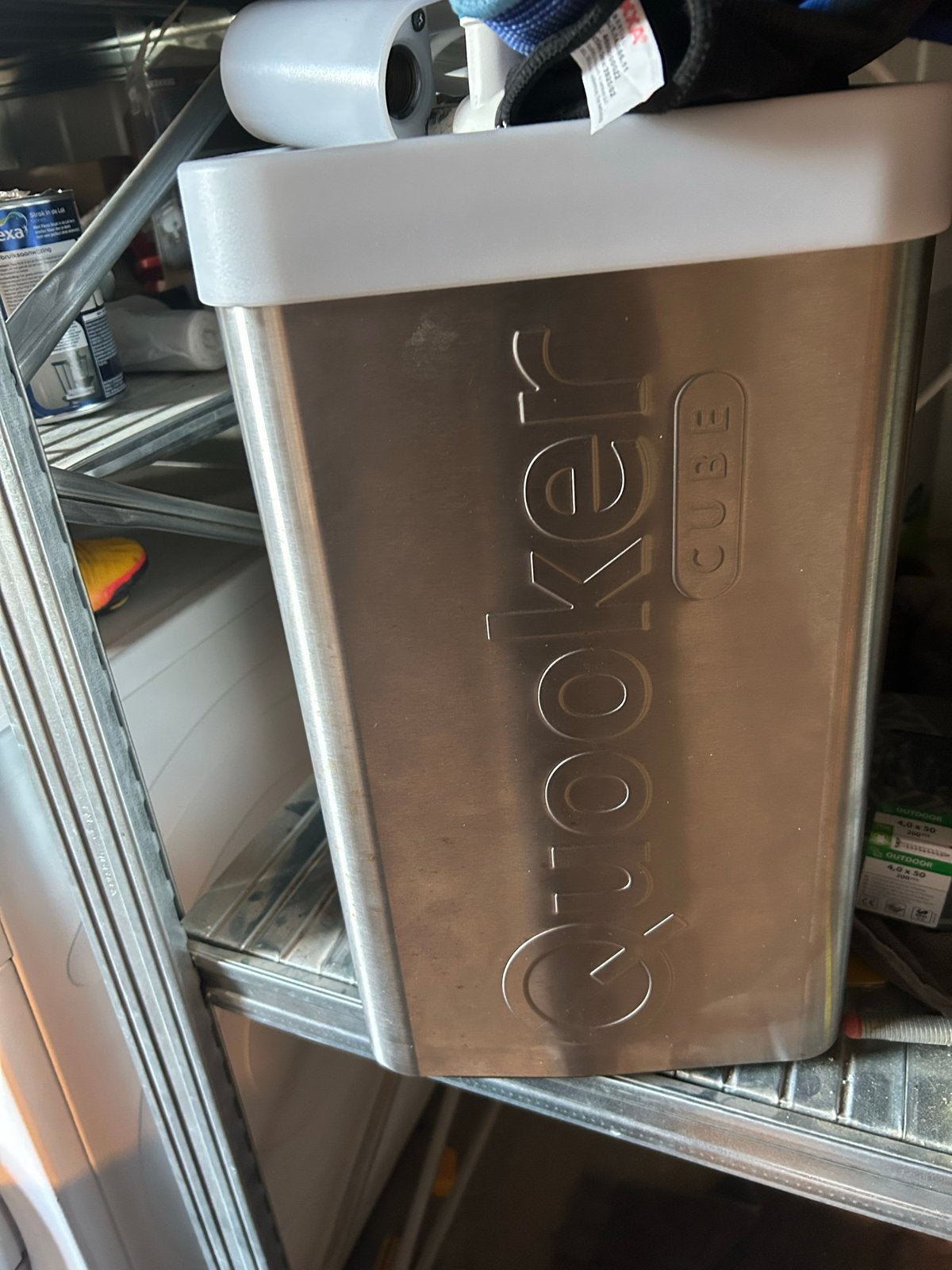 Quooker CUBE bruiswater en gekoeld water reservoir, Ophalen of Verzenden, Gebruikt