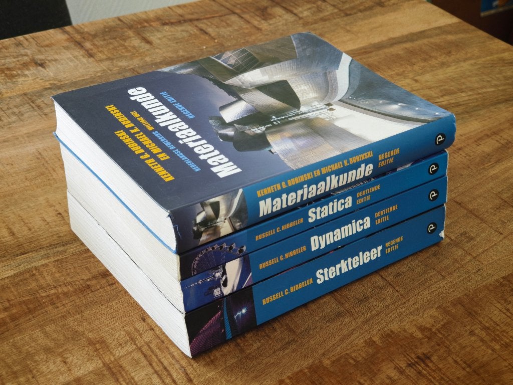Werktuigbouwkunde studieboeken, Ophalen of Verzenden, Beta, Gelezen, HBO