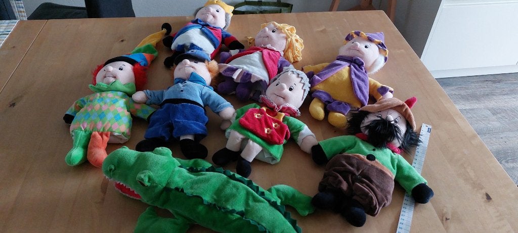complete set handpoppen beleduc, Ophalen, Zo goed als nieuw, Ontdekken