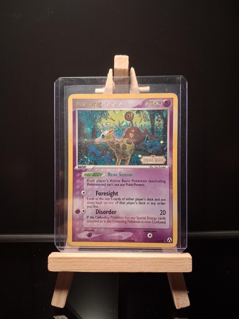 Girafarig Reverse Holo STAMPED 16 | Pokemon Legend Maker, Ophalen of Verzenden