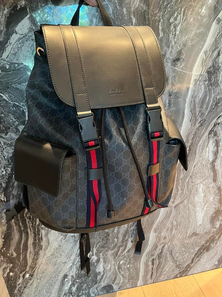 Gucci Ophidia large backpack, Ophalen of Verzenden, Zo goed als nieuw