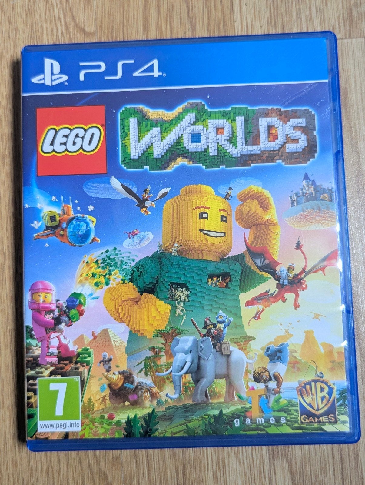 Ps4 LEGO Worlds zgan, Avontuur en Actie, 2 spelers, Ophalen of Verzenden, Zo goed als nieuw