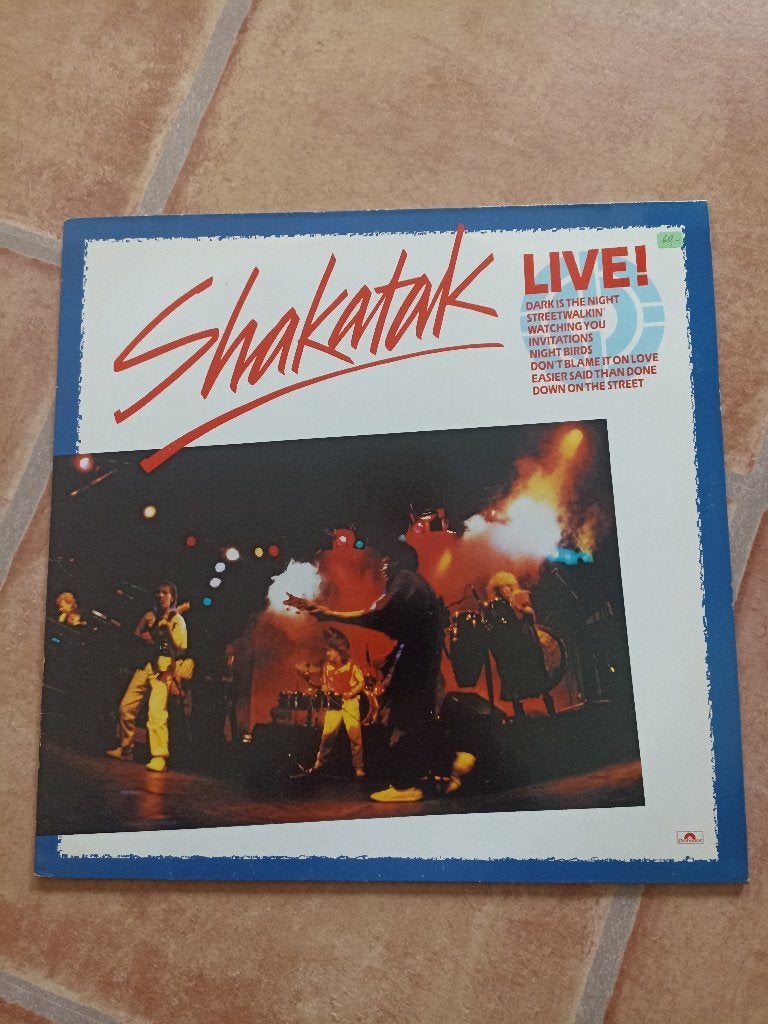 LP Shakatak - Live !, Ophalen of Verzenden, Gebruikt, LP