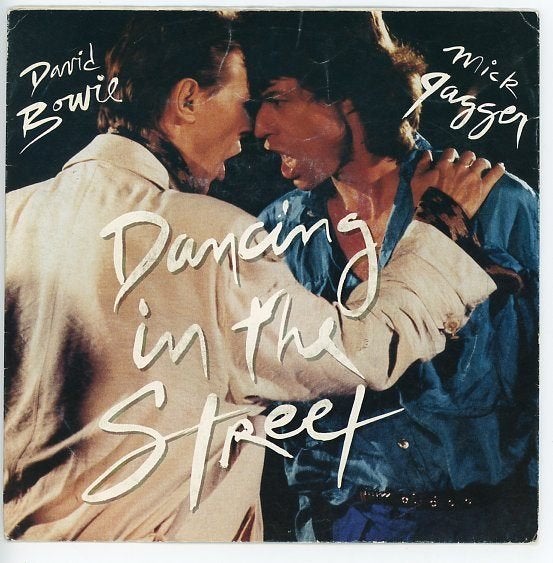 Single van David Bowie & Mick Jagger uit 1985 - stemra -, Gebruikt, 7 inch, Ophalen of Verzenden, Beschermende buitenhoes