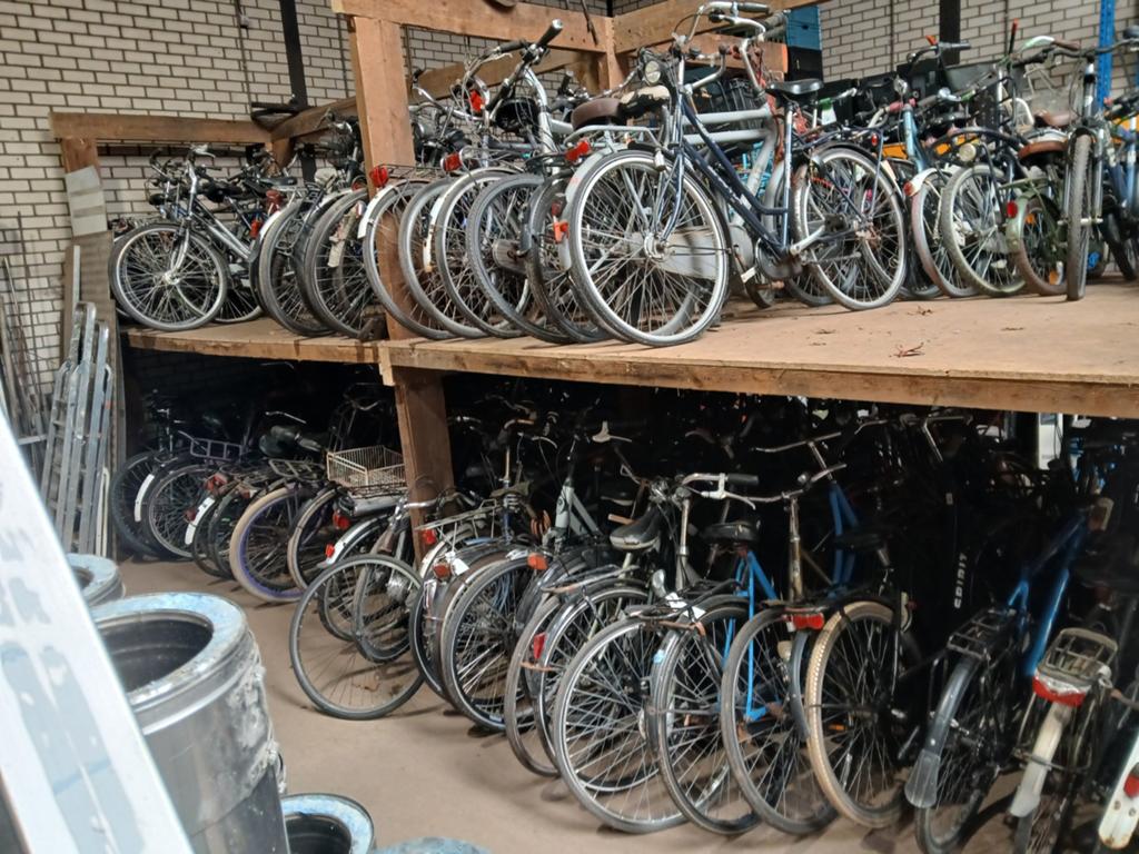 Partij fietsen opknappers export etc. 150 stuks, Partij fietsen, Gebruikt, Opknappers, Export