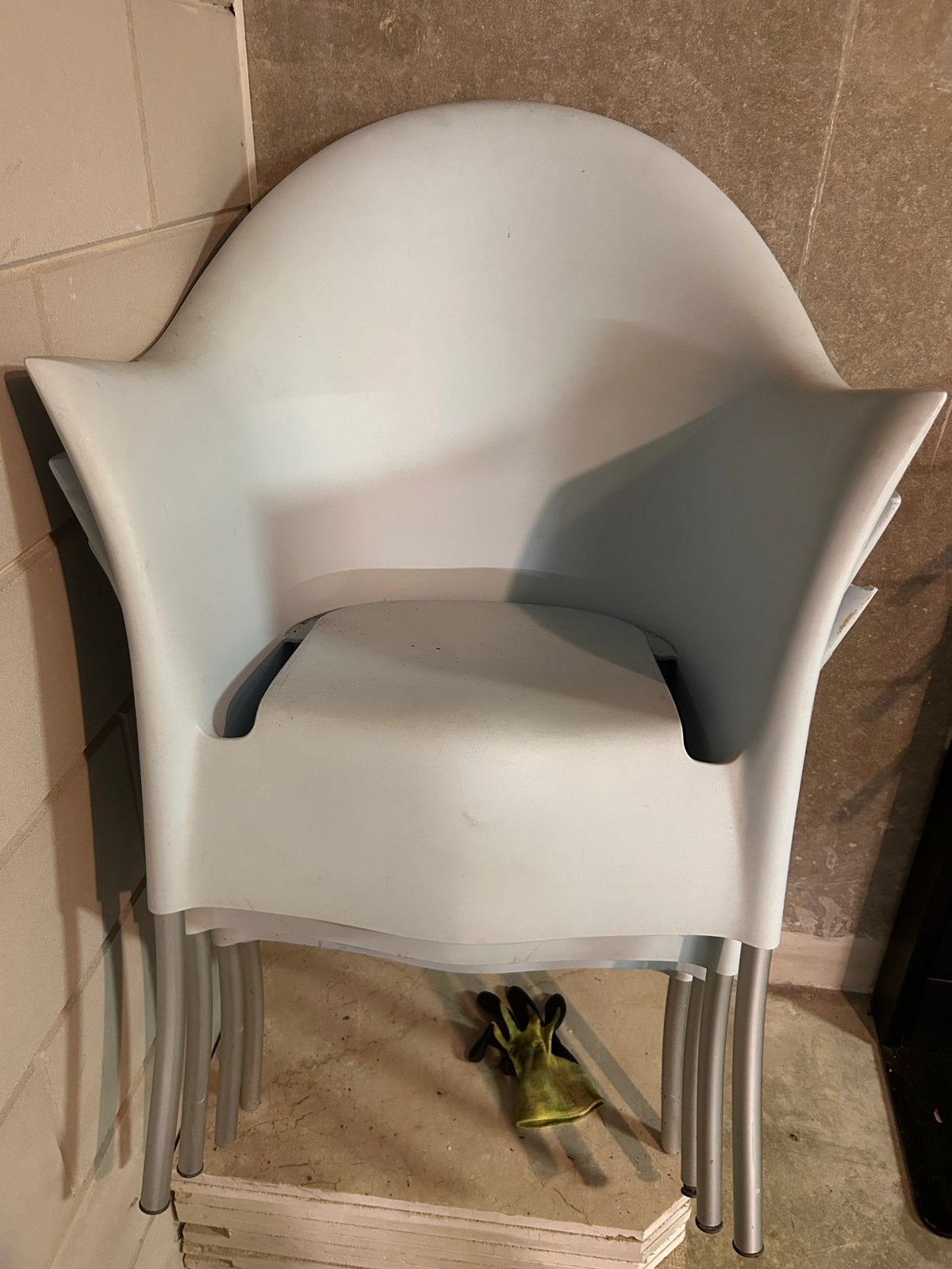 Driade Lord Yo Tuin Fauteuils - Philippe Starck Design, Ophalen, Kunststof, Gebruikt, Overige kleuren
