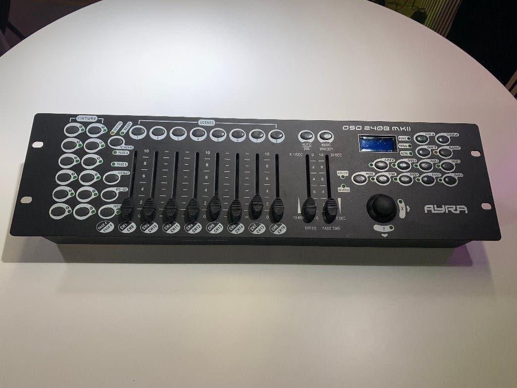 Ayra OSO 240B MKII DMX lichtsturing / controller, Ophalen of Verzenden, Zo goed als nieuw