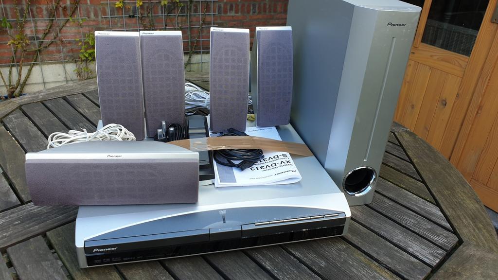 Pioneer DVD Home cinema system, Audio, Tv en Foto, Home Cinema-sets, Ophalen, 5.1-systeem, Pioneer, Dvd-speler