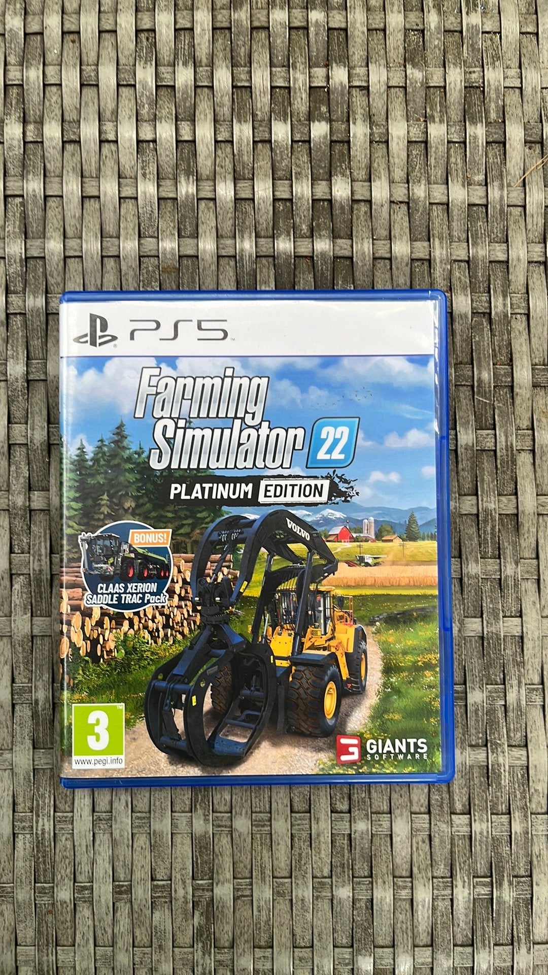 Farming Simulator 22: Platinum Edition (PS5) game, Spelcomputers en Games, 1 speler, Ophalen of Verzenden, Zo goed als nieuw, Vanaf 3 jaar