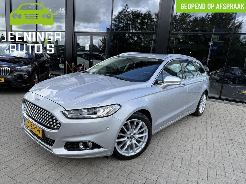 Ford Mondeo Wagon 1.5 Titanium|Navi|Clima|PDC|VoorraamVerwar, Voorwielaandrijving, Stof, 4 cilinders, 160 pk