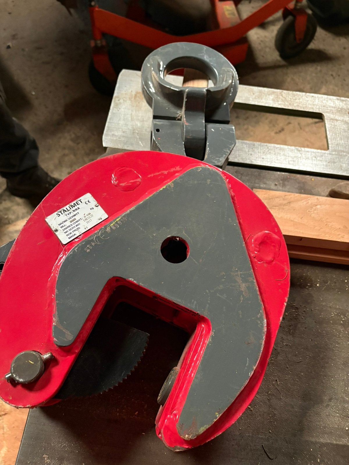 Platenklem, Ophalen, Nieuw