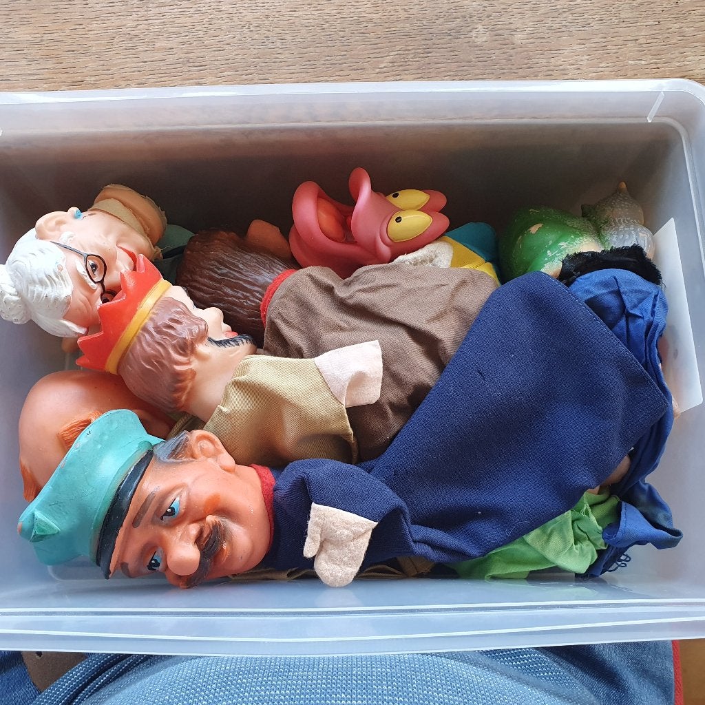 Poppenkastpoppen, Ophalen of Verzenden, Gebruikt, Overige typen
