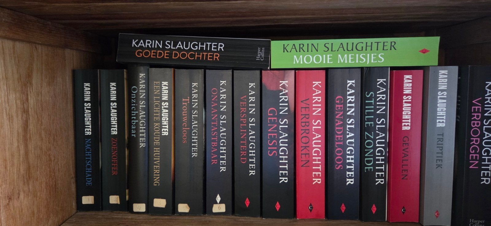 Karin Slaughter Boeken Collectie - Thrillers, Ophalen of Verzenden, Zo goed als nieuw, Karin Slaughter, Nederland