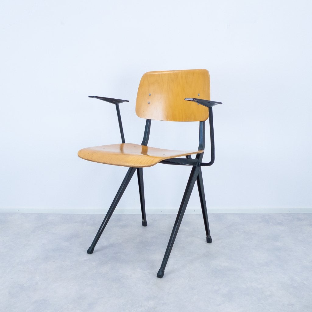 spinstoel passerstoel Y.Kooistra Marko industrieel 60s 70s, Huis en Inrichting, Stoelen, Gebruikt, Overige kleuren, -, Ophalen of Verzenden