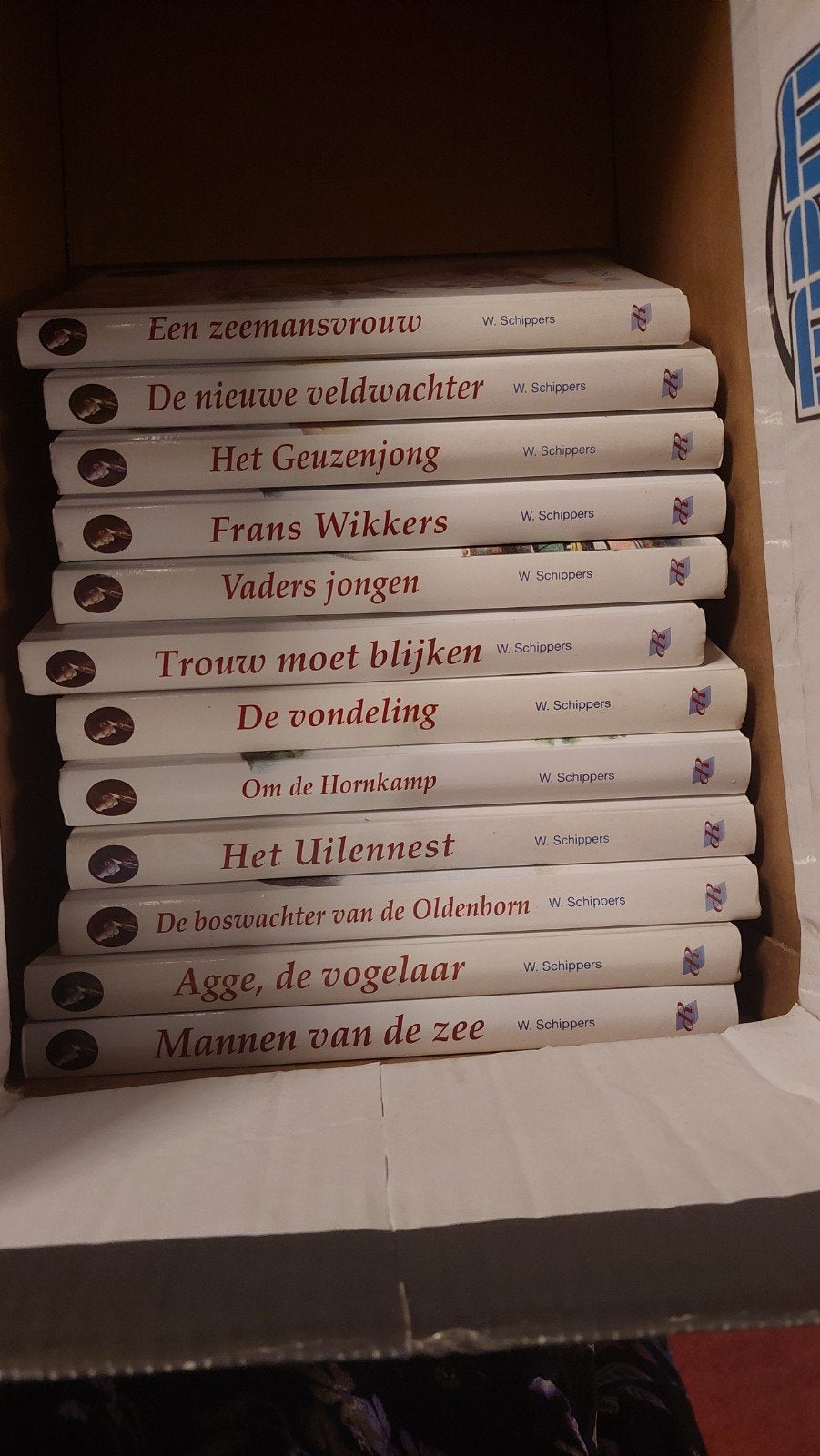 12 stuks schippers boeken, Boeken, Ophalen of Verzenden, Zo goed als nieuw