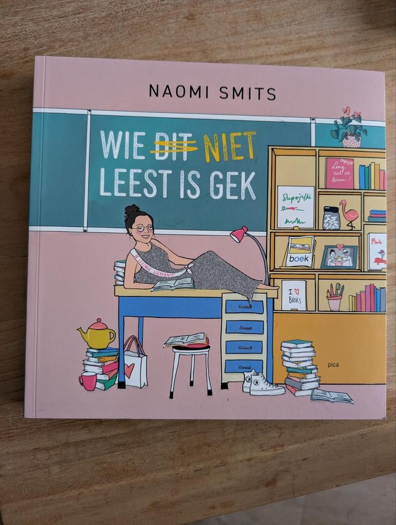 Gloednieuw: Wie dit niet leest is gek - Naomi Smits, Ophalen of Verzenden
