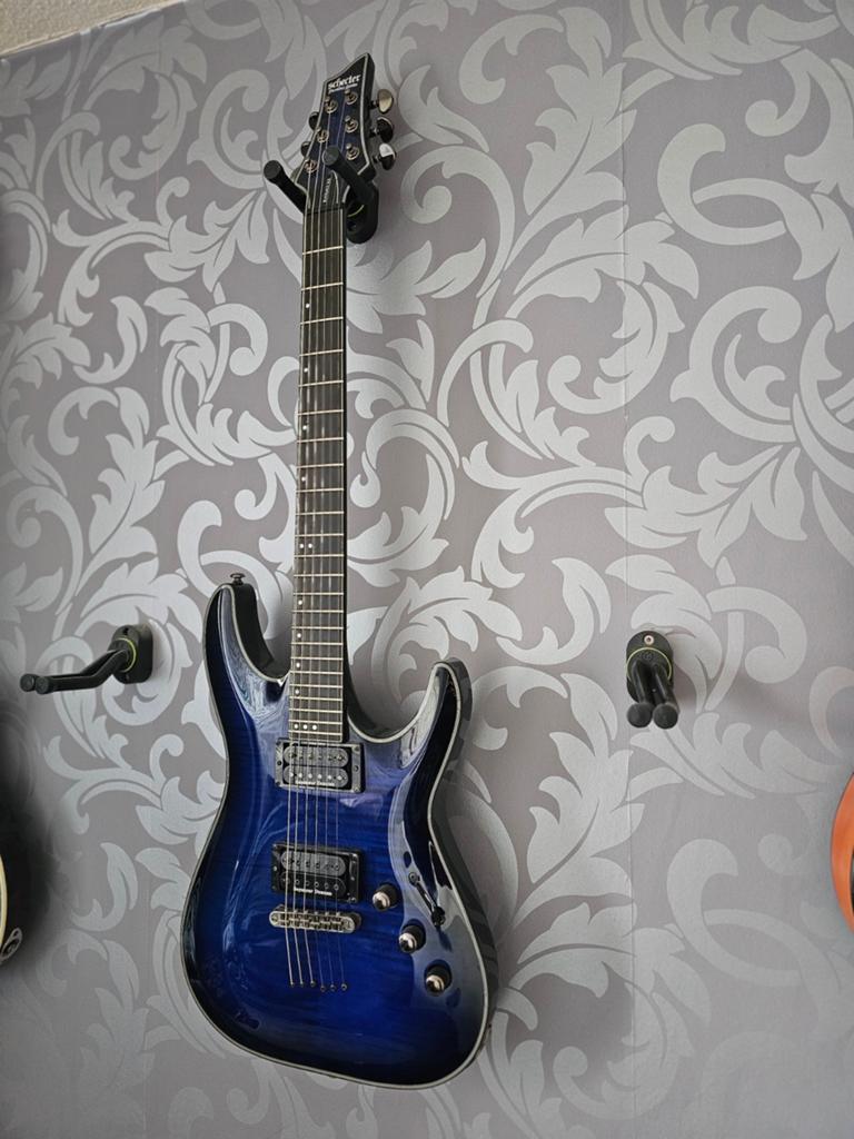 Schecter C1 Blackjack SLS - Nieuwstaat, Ophalen, Zo goed als nieuw, Solid body, Overige merken