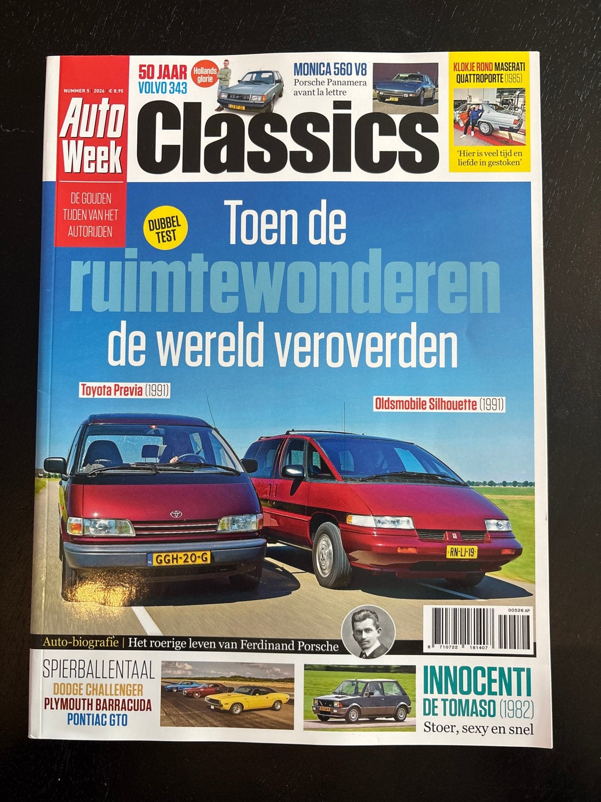 AutoWeek Classics: Ruimtewonders & Sportwagens, Ophalen of Verzenden, Nieuw, Algemeen