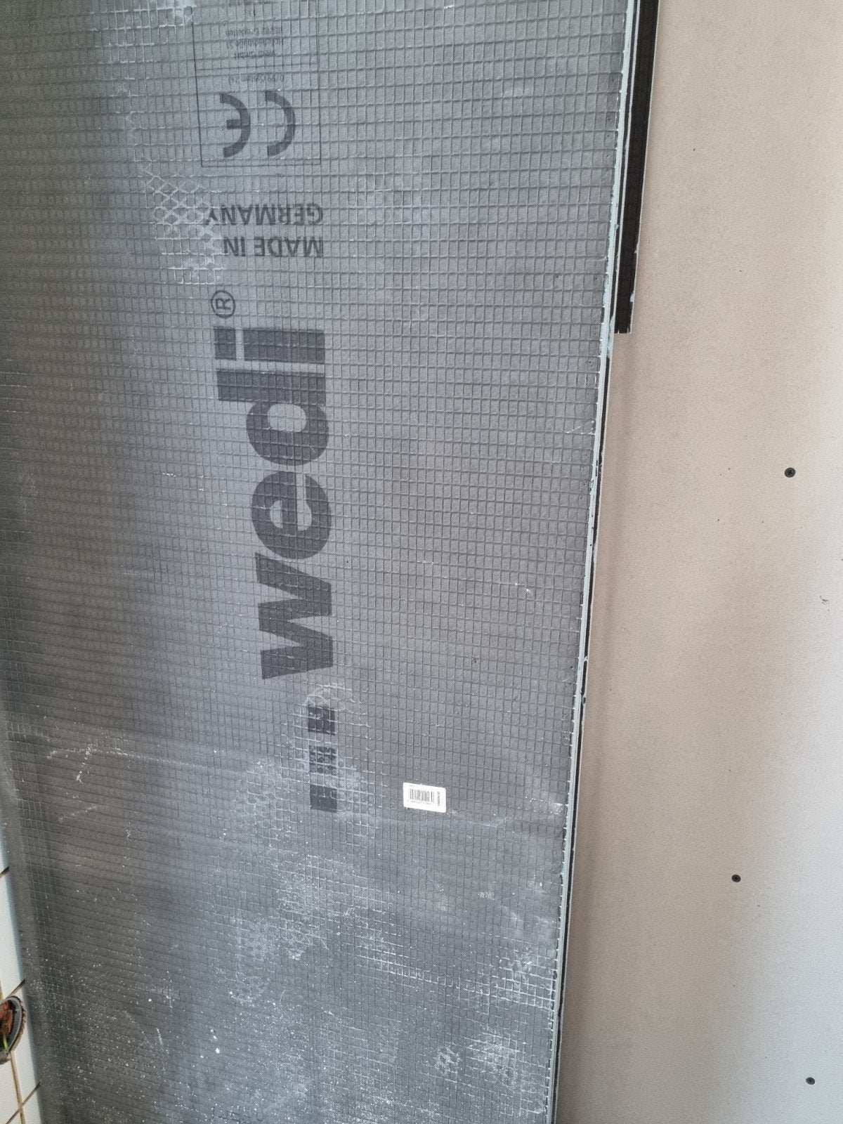 3 stuks WEDI Bouwplaat 260cm, Ophalen