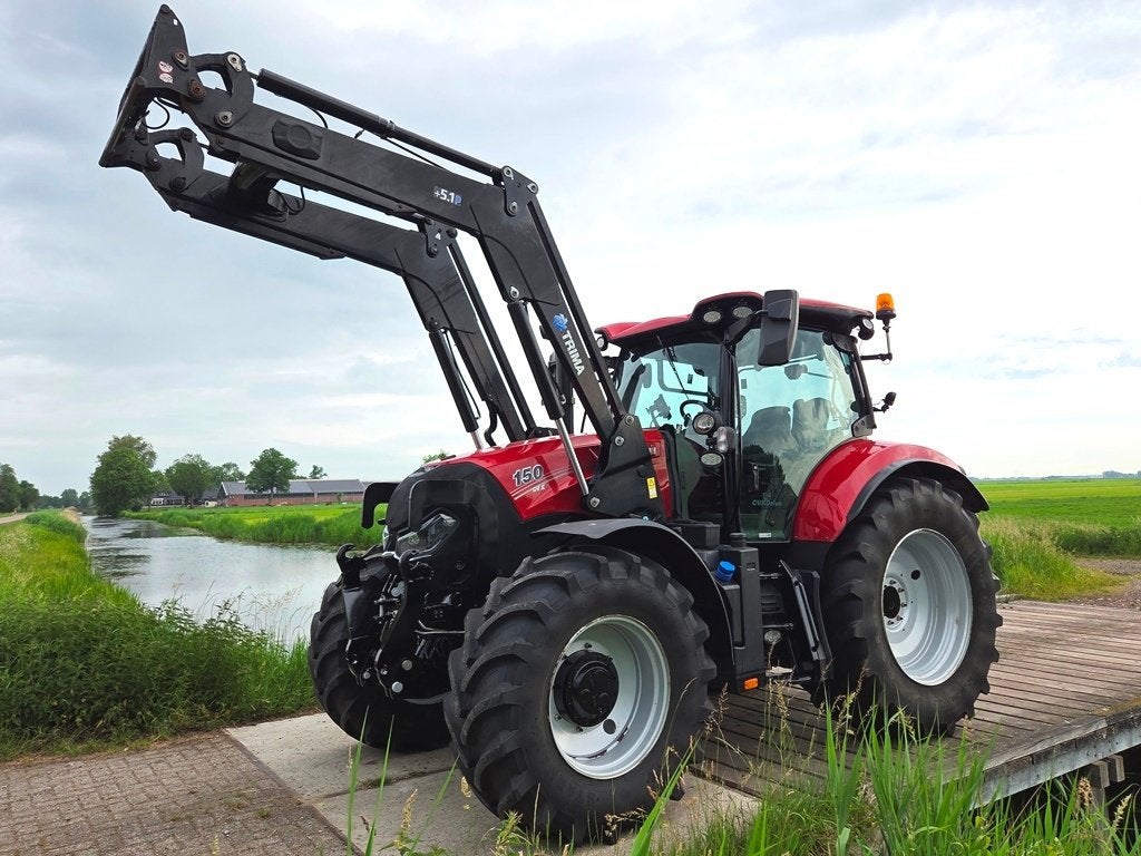 Case-IH Maxxum 150 CVX met GPS, Ophalen, Weidebouw