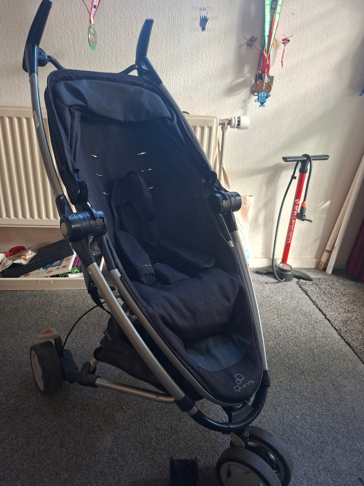 Quinny Zapp Xtra 2 Buggy - Compact en Comfortabel, Ophalen, Gebruikt, Quinny, Verstelbare rugleuning