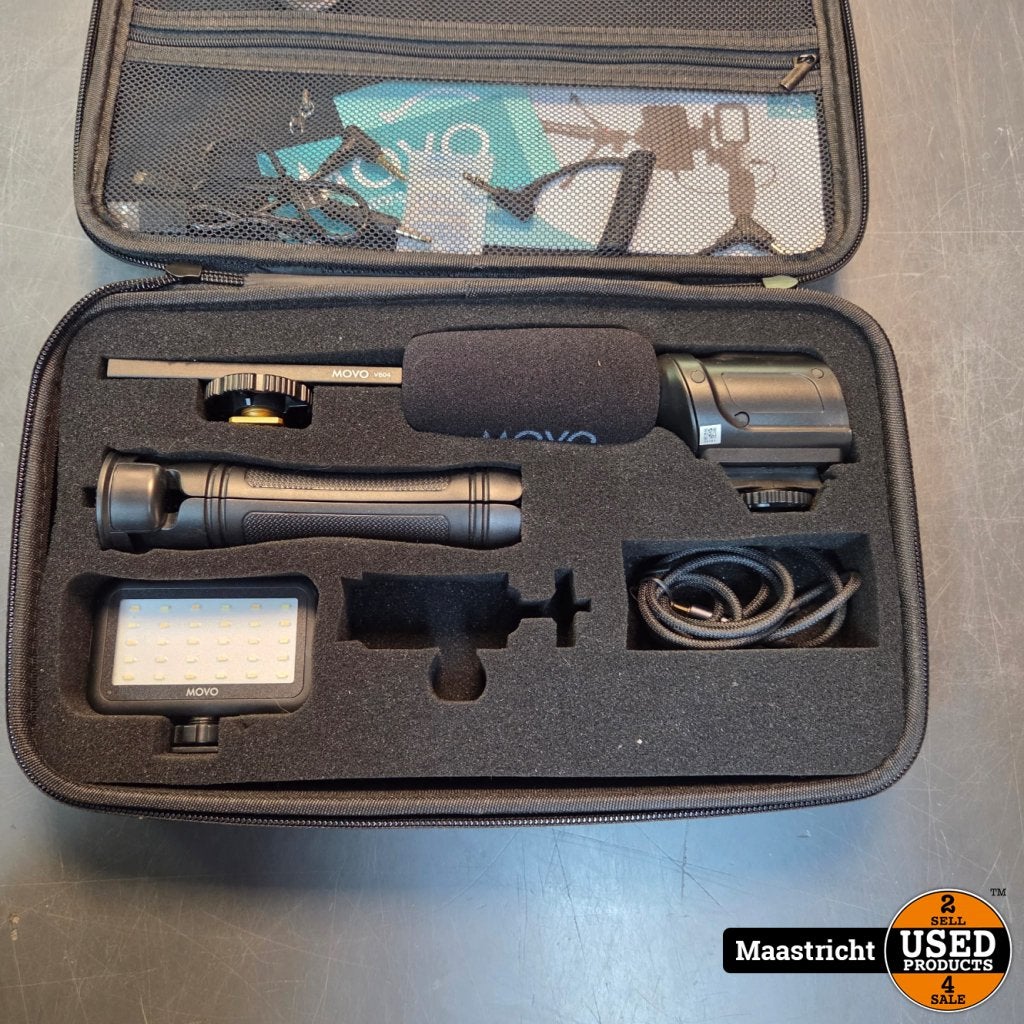 MOVO iVlogger  iPhone Vlogging Kit, Flex Ltd., Gebruikt, https://flex.com/contact-us, Nobelstraat 10, 5807 GA Oostrum LB, Limburg, Nederland