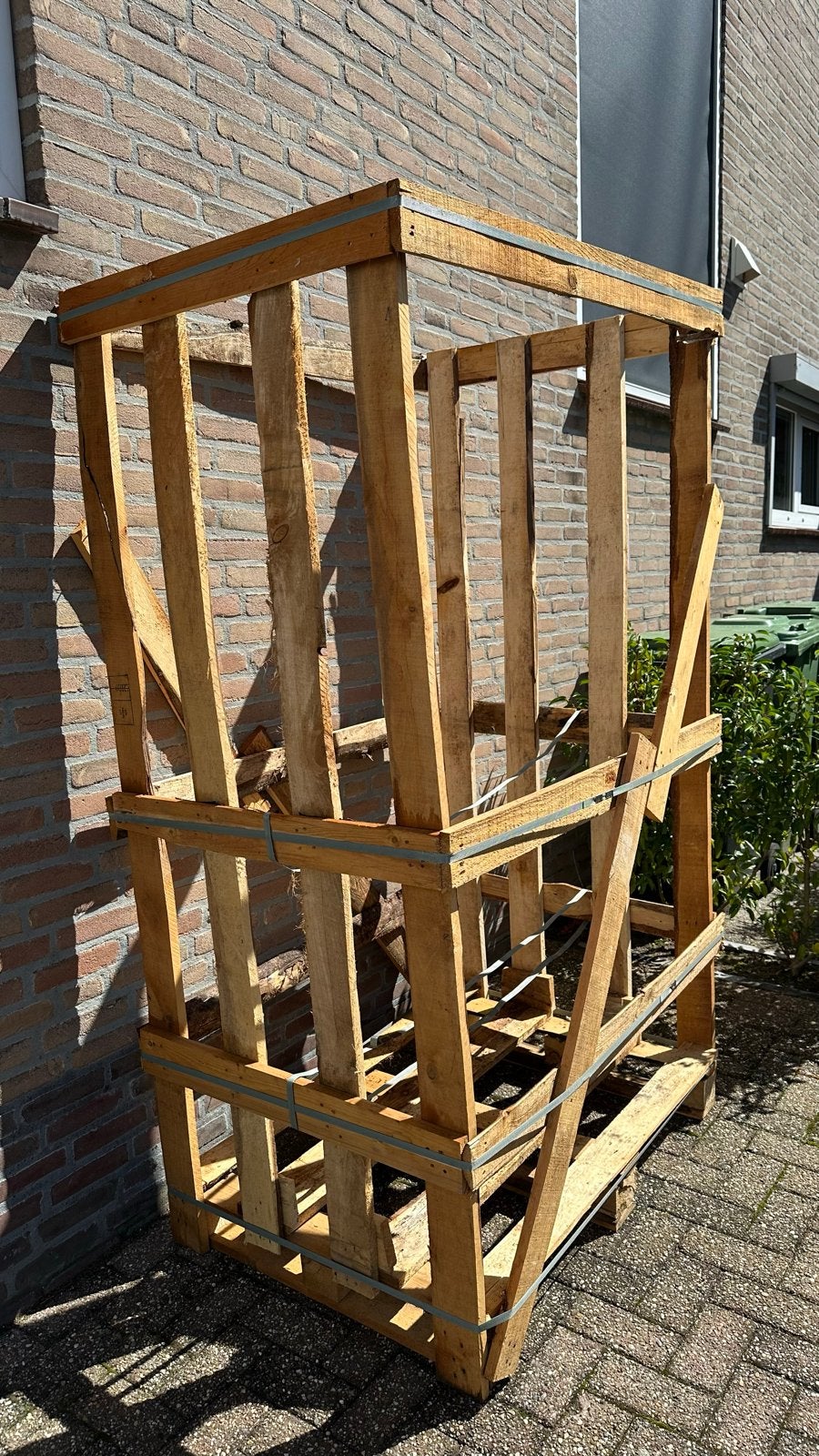 Houten krat - GRATIS afhalen, Huis en Inrichting, Woonaccessoires | Kisten, Ophalen, Gebruikt, 50 tot 100 cm, 75 tot 100 cm