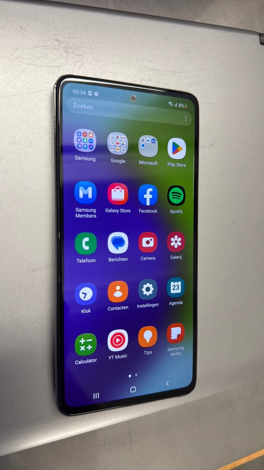 Samsung, Zwart, Ophalen of Verzenden, Zo goed als nieuw, 128 GB