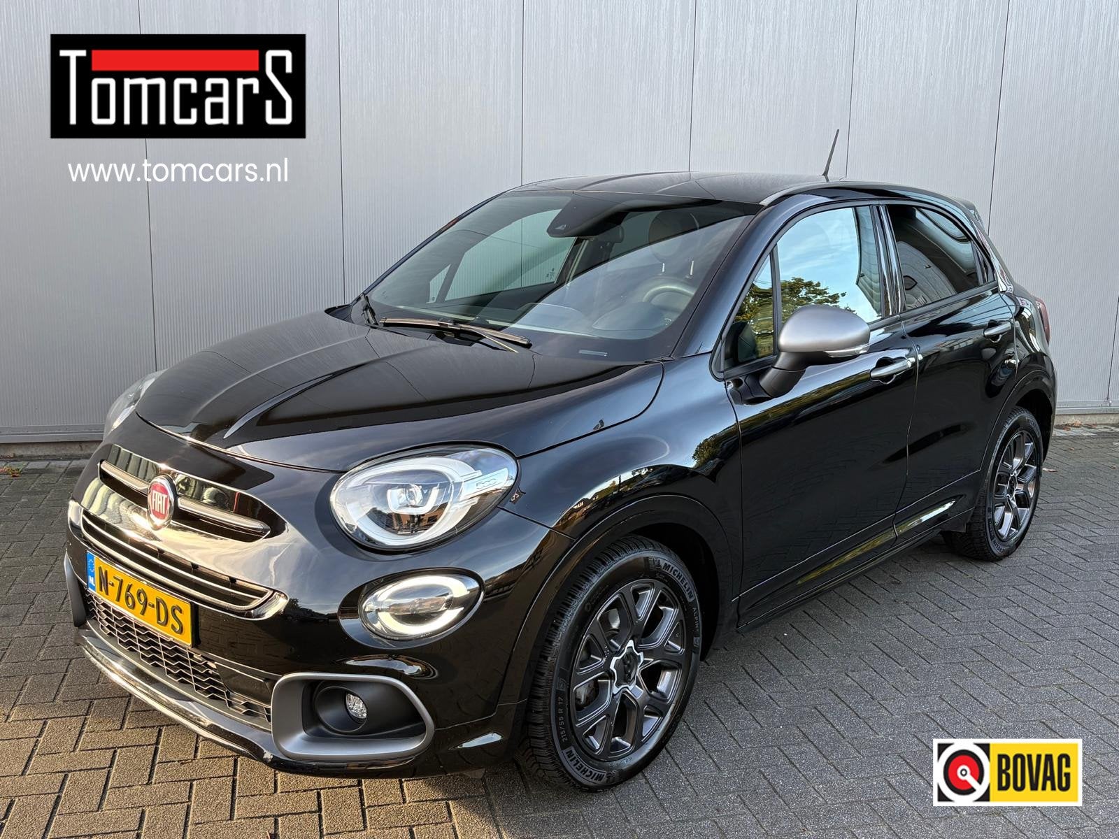 Fiat 500X 114PK Turbo GSE Sport Camera/Carplay-android/Navig, Auto's, Voorwielaandrijving, 15 km/l, Zwart, Bedrijf