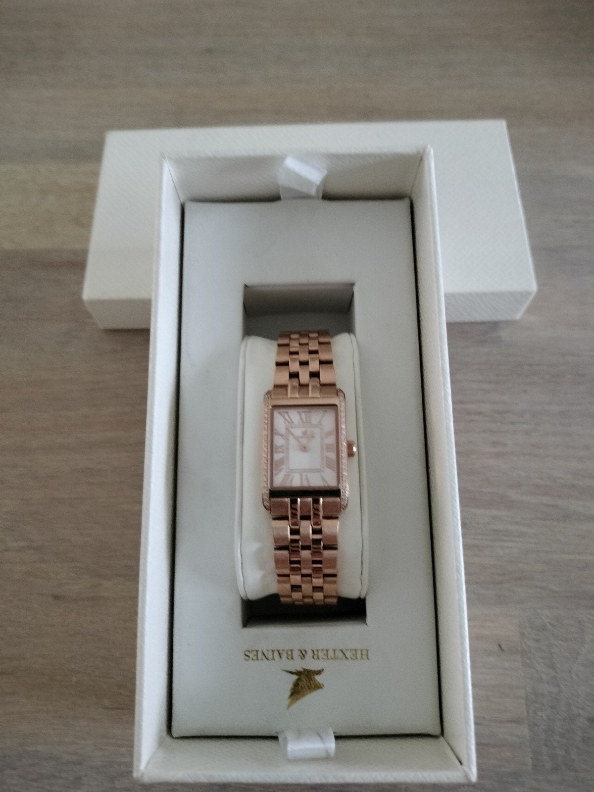Rose gouden dames horloge, Overige merken, Staal, Polshorloge, Ophalen of Verzenden