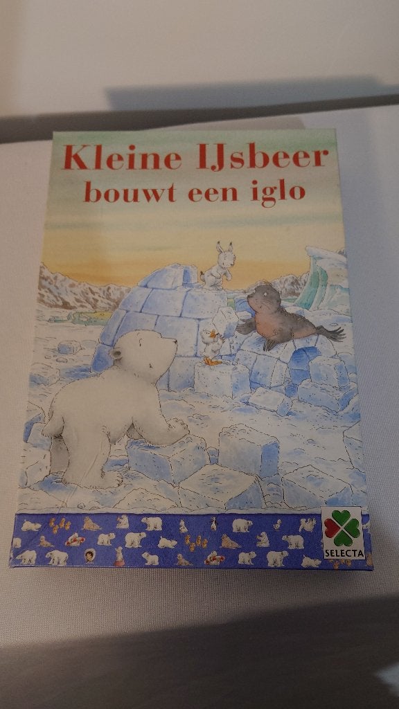 Kleine IJsbeer bouwt een iglo - Bordspel, Drie of vier spelers, Ophalen of Verzenden, Gebruikt, SELECTA