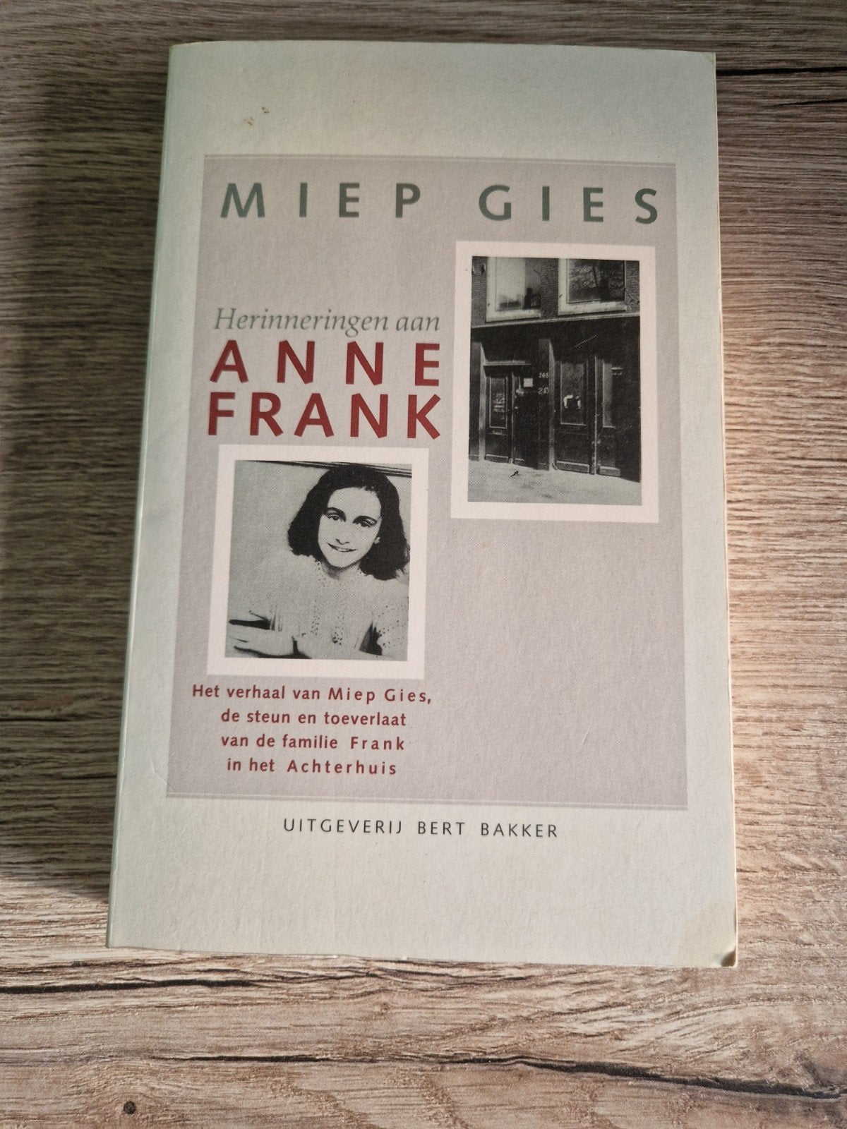 Miep Gies - Herinneringen aan Anne Frank (1987), Ophalen of Verzenden, Gelezen, Miep Gies en Alison Leslie Gold, Overige