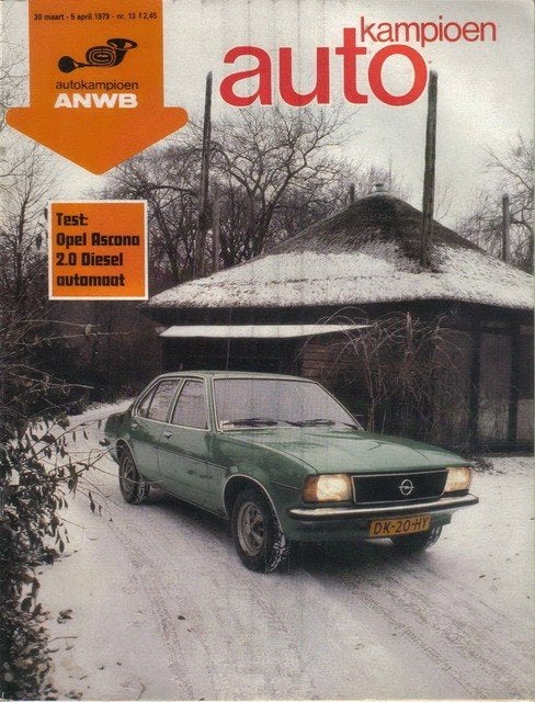 Autokampioen 13 1979 : Opel Ascona - Toyota Corona Liftback, Ophalen of Verzenden, Gelezen, Algemeen
