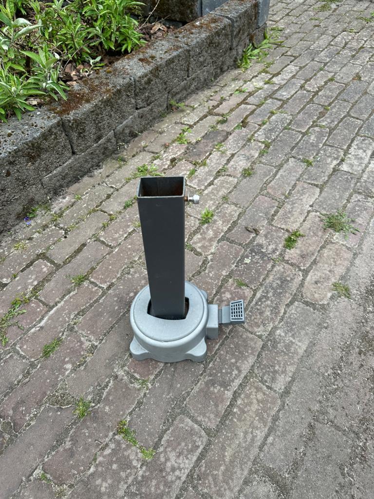 Draaibare parasol voet, Ophalen of Verzenden, Minder dan 1 meter, Parasolvoet