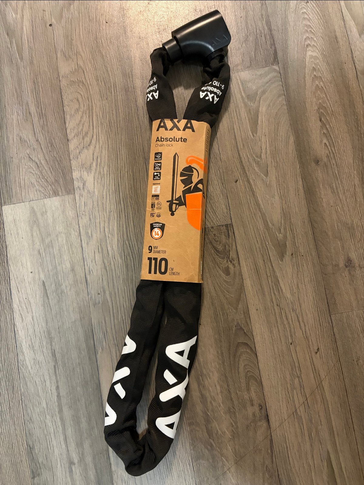 Nieuw AXA Absolute 9-110 Kettingslot - 110 cm, Ophalen, Nieuw, Kettingslot