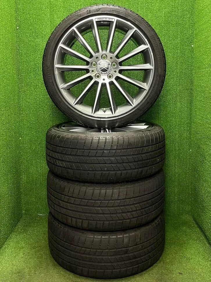 Originele 19 inch Mercedes AMG velgen banden A-klasse W177, 19 inch, Gebruikt, Banden en Velgen, Germany