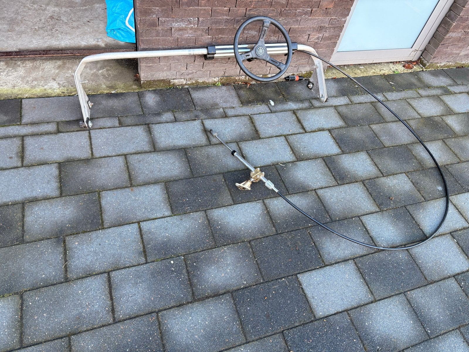 Stuurconsole voor rubberboot, Ophalen, Gebruikt, Motor en Techniek