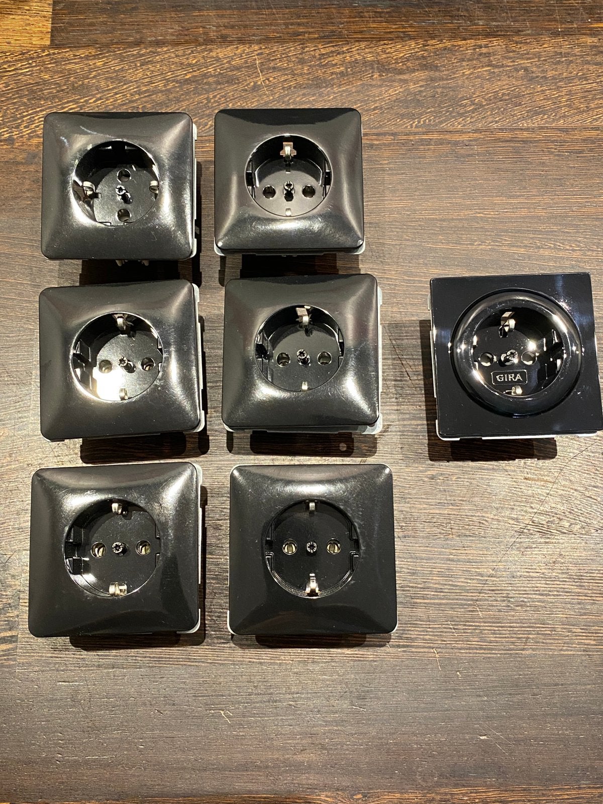 7x zwarte stopcontacten PEHA/ Honeywell, nieuw, Ophalen of Verzenden, Nieuw