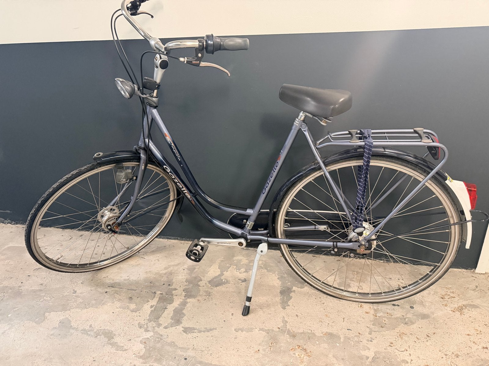 Gazelle Impala damesfiets - Gebruikt, goede staat, Terugtraprem, Ophalen of Verzenden, Gazelle, 53 tot 56 cm