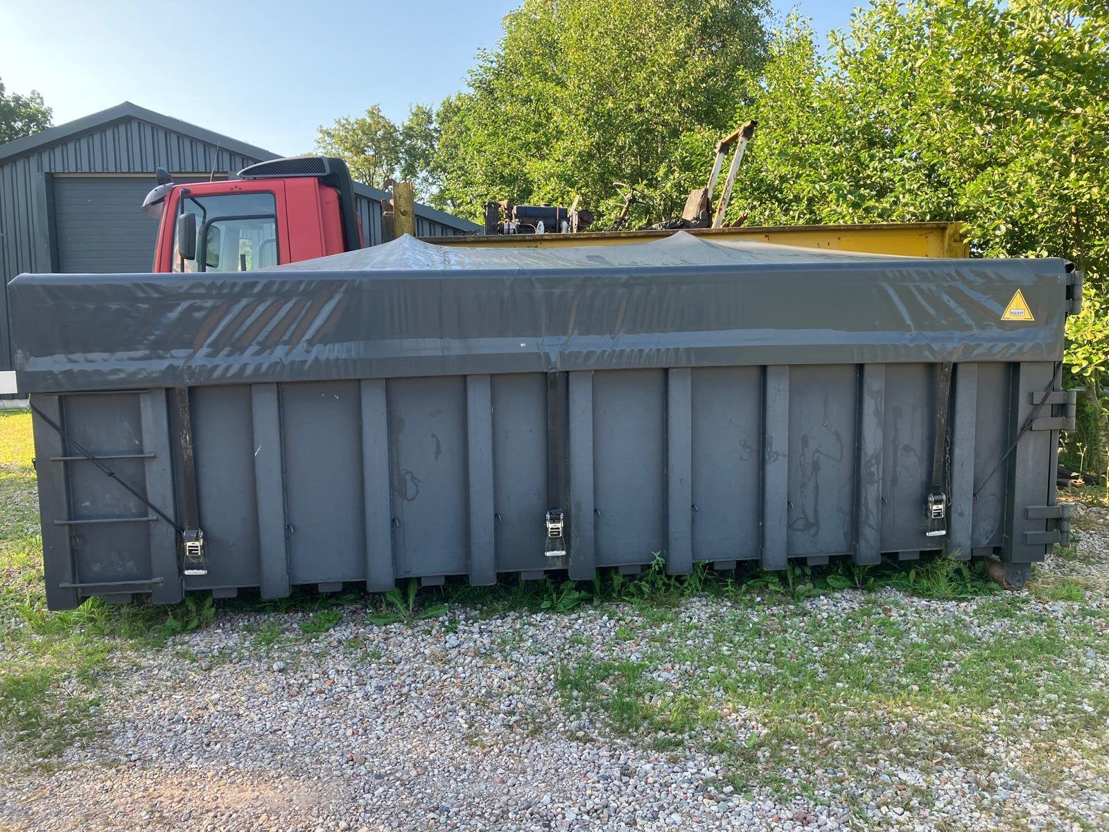 Haakarm container, Ophalen