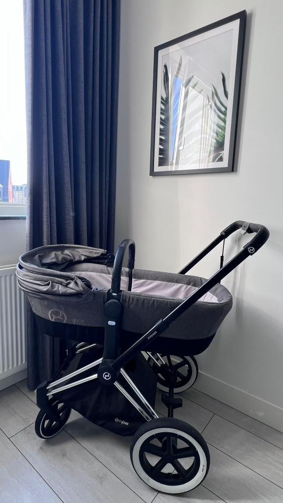 Cybex Priam Manhattan Grey, Ophalen, Zo goed als nieuw, Combiwagen, Overige merken