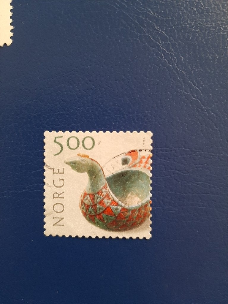 Noorwegen kunst, Postzegels en Munten, Postzegels | Europa | Scandinavië, Verzenden, Noorwegen, Gestempeld