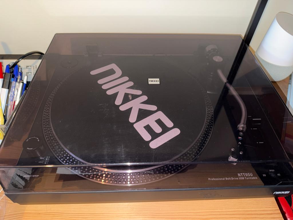 Nikkei NTT05U Professionele USB Platenspeler, Ophalen, Zo goed als nieuw