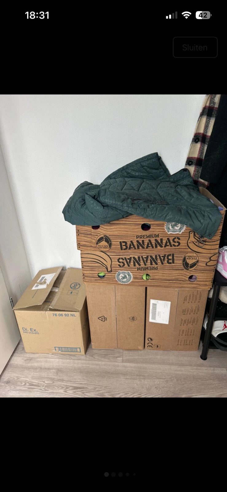 5 dozen vol kleding, Ophalen, Zo goed als nieuw, Overige typen