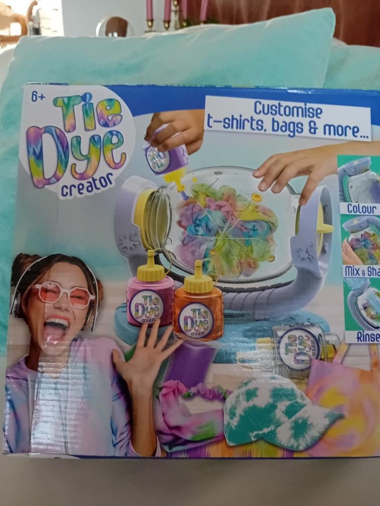 Tie Dye Creator Set - Maak je eigen Tie Dye kleding!, Ophalen of Verzenden