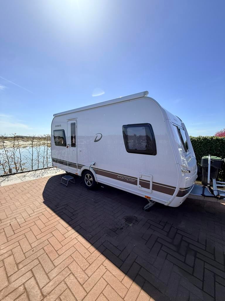 Dethleffs Caravan Avantgarde 470 FR met mover en omnistor, Caravans en Kamperen, Caravans, Rondzit, Frans bed, Particulier, Mover