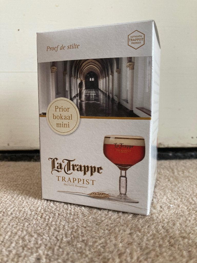 La Trappe Prior bokaal mini met verpakking NIEUW, Ophalen, Nieuw, Glas of Glazen, La Trappe
