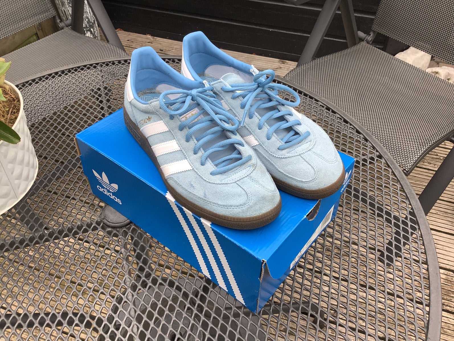 Adidas handbal spezial maat 42, Ophalen, Zo goed als nieuw, Blauw