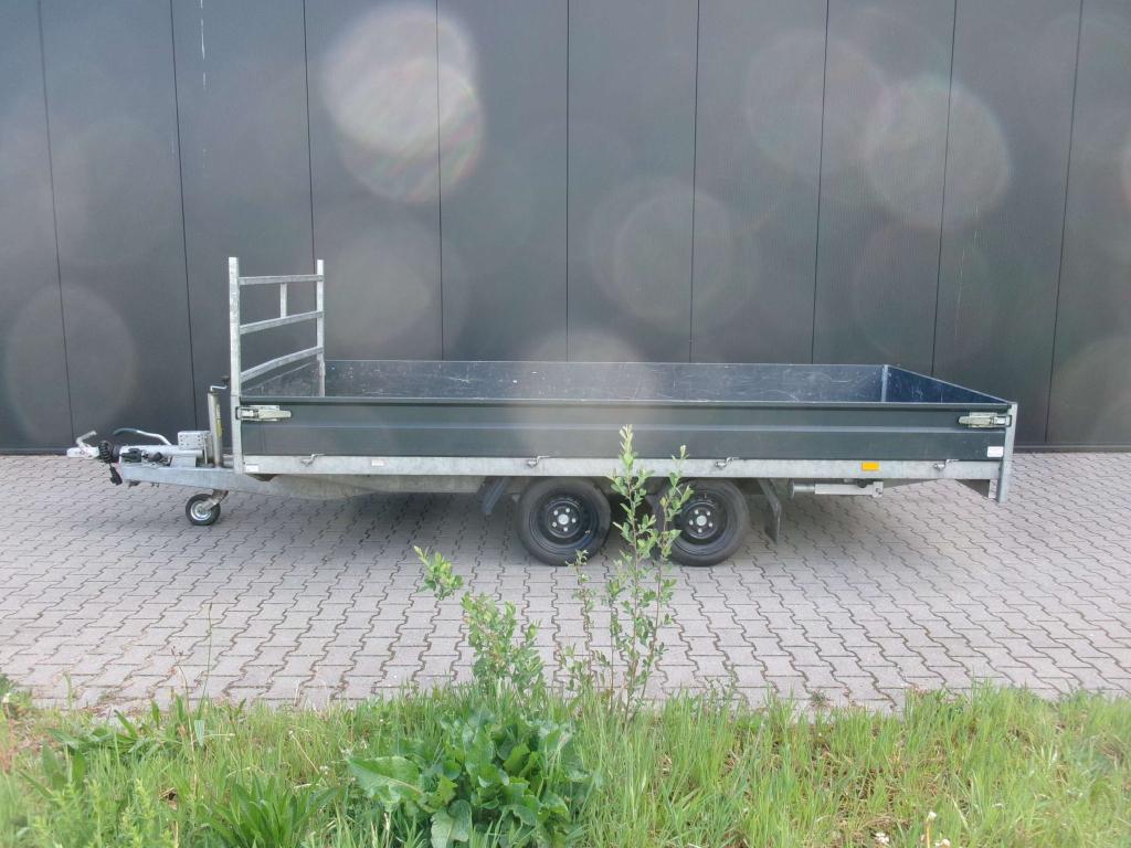 Plateauwagen. Hapert. 405x180 cm. Zeer compleet. 3500 kg, Gebruikt, Niet ingevuld, Niet ingevuld, Ophalen